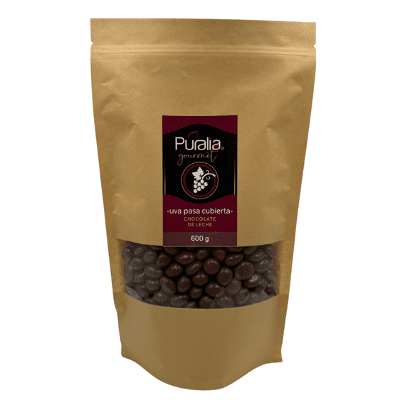 Uva Pasa Cubierto Con Chocolate Puralia Gourmet 600 gr