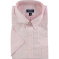 thumbnail image 1 of Camisa de vestir con botones resistente a las arrugas para hombre Club Room rosa 16.5, 1 of 1