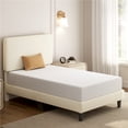 thumbnail image 1 of Yaheetech Matelas en Mousse Mémoire Infusée de Gel de 8 Pouces pour Lit Simple, Parfum Thé Vert, Blanc, 1 of 7