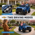 thumbnail image 4 of Conchico Licensed Chevrolet Silverado 24V 2 Seater Powered Ride-On Truck w/Remote & Durable Wheels, Black, 4 of 9