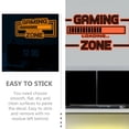 thumbnail image 2 of CIMAXIC Party Gaming Zone Reflective Sticker Game Zone Loading Wall Sticker for Party Decor,23.23"X11.42"X0.04", 2 of 5