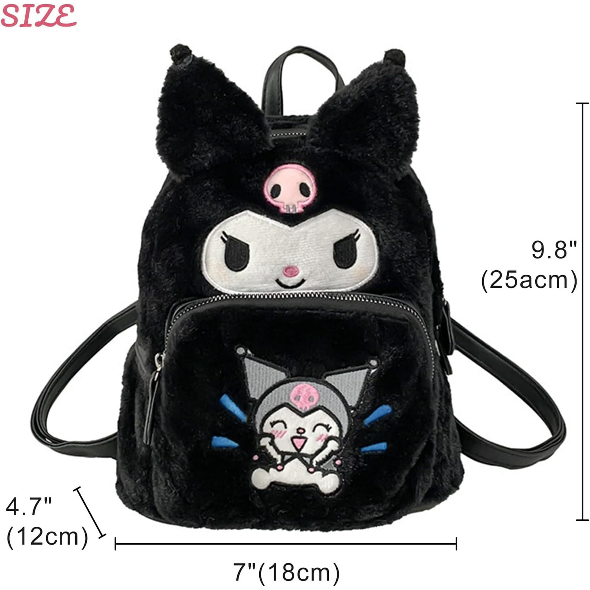 Kawaii Backpack Cute Plush Bag Anime Backpack Cartoon Bags Plush Backpack Mini Backpacks for Girls Kids
