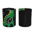 thumbnail image 2 of Fuzoiu Space Dino Cartoon Black Print Car Trash Can,Leakproof Car Trash Can,Hanging Garbage Bin,Vehicle Trash Can, Suitable for Sedans, SUVs, MPVs & Trucks, 2 of 7