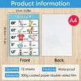 thumbnail image 3 of 10Pcs English Phonics Poster for Kids Preschooler Educational Language Poster Picture Card For Homechooling Classroom, 3 of 8