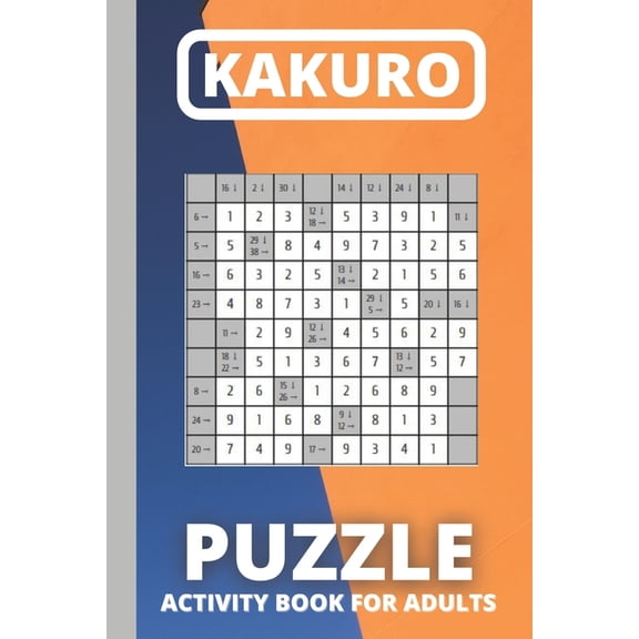Karuko Puzzle Activity Book For Adults