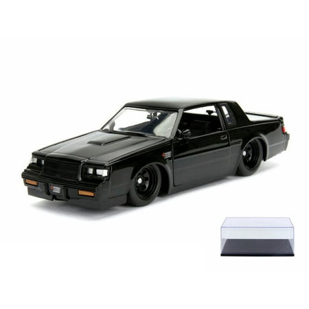 Diecast Car & Display Case Package - Buick Grand National, F8 The Fate and the Furious - Jada 99539/4 - 1/24 Scale Diecast Model Toy Car w/Display Case