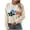Beige, variant on Sweatshirt For Women GraphicWomen Sweatshirts No Hood Long Button Sweaters For Women Sweatshirt Crewneck Women Long Sleeve Fall Tops For Women 2025