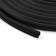 thumbnail image 1 of Car Door Seal Strip, D Shape Door Weatherstrip EPDM Rubber 8M  Tensile Properties  For SUV For Trucks For Cars, 1 of 8