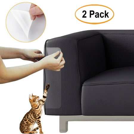 2PCS Pet Cat Couch Anti-Scratching Protector Sofa Furniture Scratch Guard, Corners Scratch Cover, Claw Proof Pads for Door and (Best Furniture For Cats With Claws)