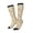2 Black-1, variant on Women Crew Soft Moisture-wicking Socks Hippie Bee Honeycomb Pattern Design Cotton Socks, One Size fit All