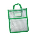 thumbnail image 3 of Bolsas transparentes para libros , bolsa de almacenamiento de malla, bolso de mano, bolsa para , para almacenamiento de Verde Soledad Bolsas de libros, 3 of 10
