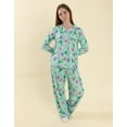 thumbnail image 2 of Wicked Ensemble de Pyjama Vert à Manches Longues pour Femmes, 2 of 7