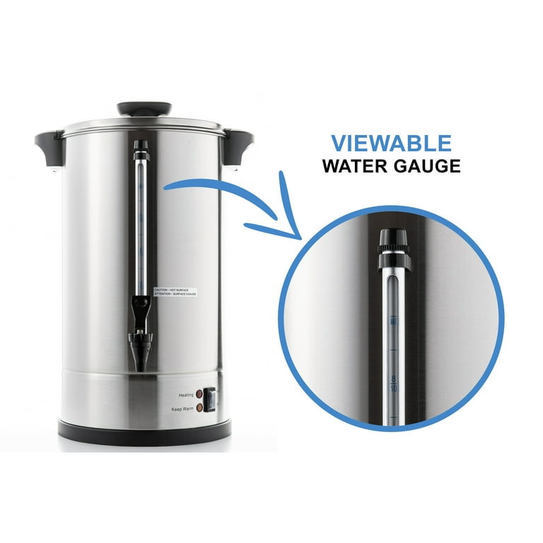 20L Large Capacity High Quality Coffee Water Percolator with Double Wall -  China Water Bottle and Color Water Pipe price