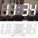 thumbnail image 4 of Reloj De Pared LED 3D ANGGREK Temporizador de Despertador Digital Con Fuente de Alimentación Dual USB, 4 of 8