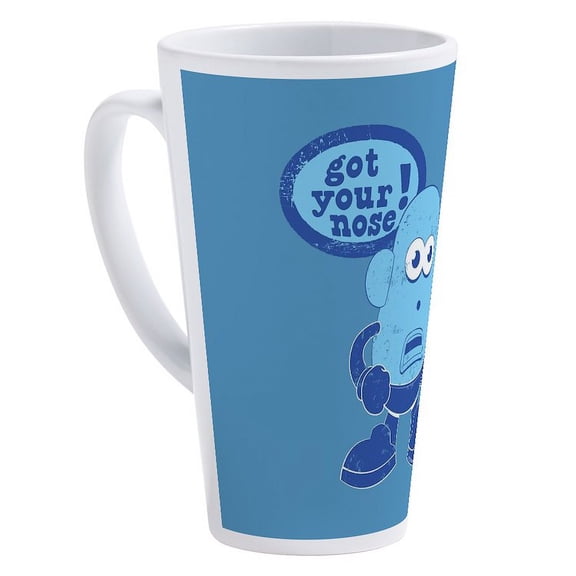 CafePress - Mr. Potato Head Got Your Nose - 17 Oz White Ceramic Latte Mug