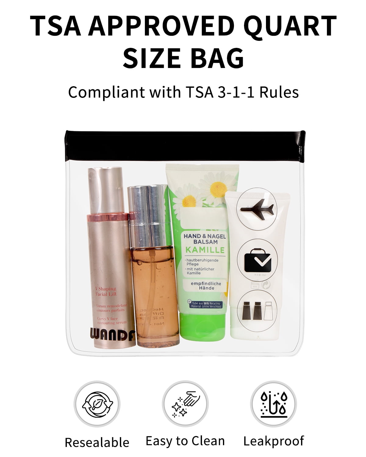 Travel Carry on Bag for Spirit Airlines Personal Item Bag 18x14x8 Underseat with Shoe Compartment, Tsa Approved Toiletry Bag with Wet Pocket,Gym Business Weekender Bag(Black)