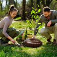 thumbnail image 3 of PEACNNG 10 Gallon Plastic Tree Watering Bags 2 Pcs Slow Release Irrigation System, 3 of 7