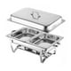 thumbnail image 1 of Ollas Vaporeras De Acero Inox Y 2 Insertos estufa De Buffet plata, 1 of 4