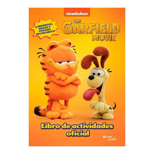 Garfield. La película. Libro de actividades Planeta Infantil Nickelodeon