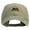 Khaki, variant on U.S. Army 3rd Armored Division Embroidered Washed Solid Pigment Dyed Cotton Twill Brass Buckle Cap - Khaki OSFM
