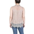 thumbnail image 3 of Sleeveless Mock Neck Lace Top, 3 of 3