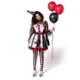 thumbnail image 5 of Joyfy Creepy Clown Costume for Women, Scary Jester Costume for Adult Halloween Party Cosplay, 5 of 11