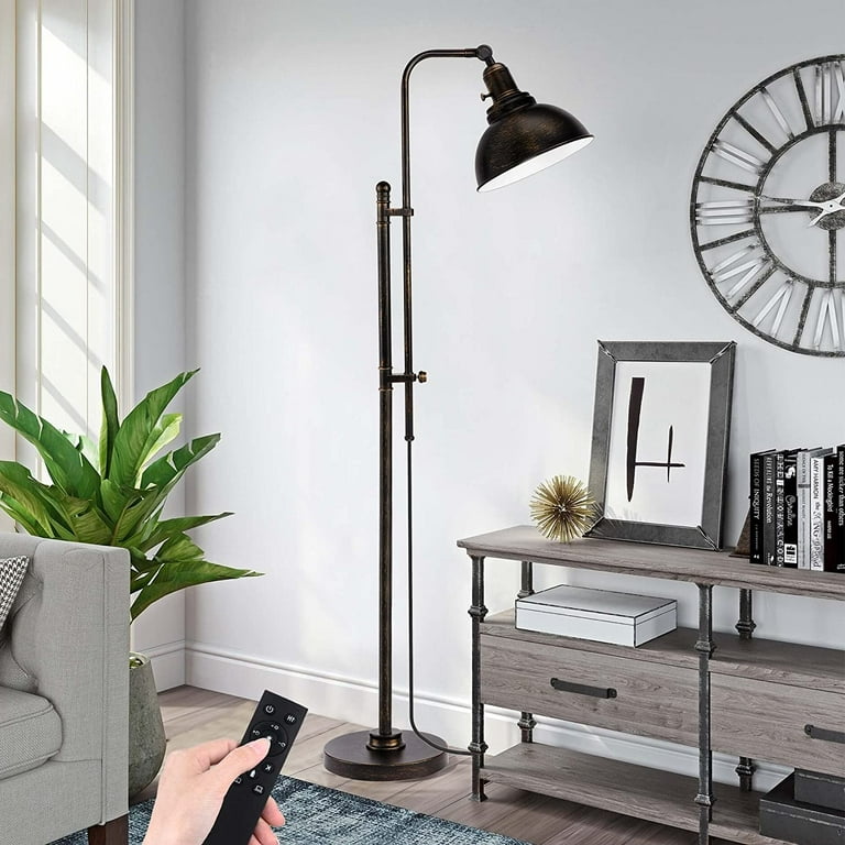Farmhouse industrial 2024 floor lamp