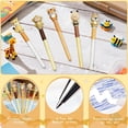 thumbnail image 6 of Haidf 1Pc Erasable Pens, 0.7mm Medium Point Blue Ink Erasable Gel Pens, Cute Cartoon Animal Pens for Writing, Journaling and Note Taking, Office Supplies, Classroom Must Haves, Stationery Gifts, 6 of 9