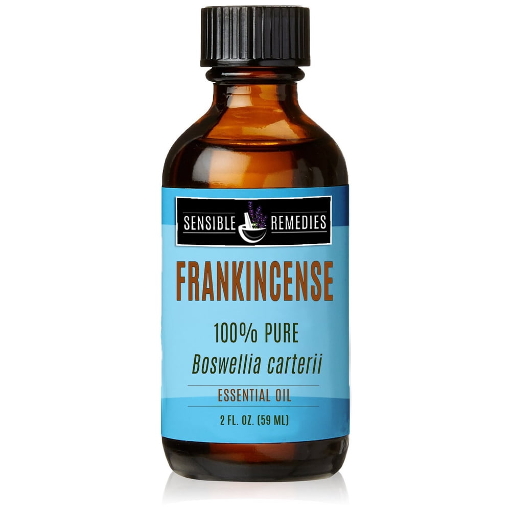 Sensible Remedies Frankincense 100 Therapeutic Grade Essential Oil, 2 fl oz