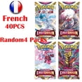 thumbnail image 4 of 40Pcs Cards English French Spain TCG: Hidden Fates Scarlet Violet Booster Collectible Trading Card Game Children Toy, 4 of 5