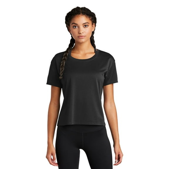 Sport-Tek LST411 Ladies PosiCharge Draft Crop Tee, Tshirts for Women