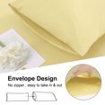 thumbnail image 4 of Unique Bargains Silky-Soft Pillowcase Microfiber Body Pillow Case Cover with Envelope Closure, 4 of 9