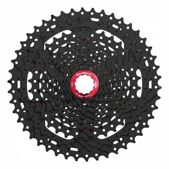 Sunrace CSMX3 10sp Cassette, 11-46t - Black