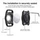 thumbnail image 4 of For Air Tag for Luggage, Keys, Bags, Dog Pet Collar,Wear- Anti-Scratch Protective Air Tag Holder Cas, 4 of 5