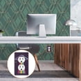 thumbnail image 6 of Yayeee Blank Wall Plate Cover 1-Gang 4.5"x2.7" Home Unused Decorative Outlet, Colorful UFO, 6 of 7