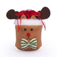 thumbnail image 1 of Ounissouiy Bolsa de manzana de Navidad Regalo Niños Contenedor Festival Cajas de dulces Portátil para regalos Envoltura Estuche Eve Suministros Bolsas de Kits de decoración para fiestas Ciervo Ounissouiy HA073758-03, 1 of 6