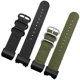 thumbnail image 5 of Correa de reloj de nailon modificada para C-asio Big Mud King GWG-1000 GWG-1000GB, correa de reloj deportiva de cuero y lona negra y dorada para hombre, 5 of 5