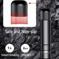 thumbnail image 5 of Portable Mini Car Window Breaker Escape Tool Glass Breaker Seatbelt Cutter 2-in-1 with Holder, 5 of 5