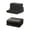 Black, variant on weibbin Foldable Reading Pillow 2 in 1 Tablet Phone Stand Multi Angle Cushion for Bed Sofa Travel Office 9.8x11.6x7.3 Inch