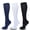 Black+White+Navy, variant on Compression Socks for Women & Men (3 Pairs) 15-20 mmHg Knee High Best Support for Athletic Running Cycling