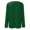 thumbnail image 5 of BDPORKAS St Patricks Day Shirts Women Lucky Irish Shamrock Long Sleeve Paddy's Day T-Shirts Graphic Tee Tops, 5 of 5