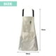 thumbnail image 2 of Delantal de 2 piezas, impermeable, para limpiar las manos, cintura, cocina, restaurante, mono con cuello colgante, 2 of 5