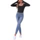 thumbnail image 2 of Camisetas térmicas para mujeres INSPIRE CHIC, capa base de manga larga, ropa interior, tops de pijama de otoño e invierno, camiseta básica, color negro, 2 of 6