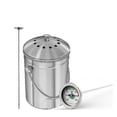 thumbnail image 5 of Compost Soil Thermometer Stainless Steel Probe Fertilizer Water Thermometer, 5 of 5