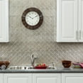 thumbnail image 2 of FASÄDE Quilted Decorative Vinyl Backsplash Panel in Vintage Metal (6X6 Inch Sample), 2 of 5
