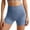 Light Blue, variant on Yoga Shorts Women's High Waisted Fitness Workout Running Yoga Gym Short Pants Women Shorts Black L