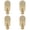 Gold*4, variant on VKLU 1Pc Brushed Gold Towel Hook, Self-Adhesive Stainless Steel Robe Hanger, No-Drill Modern Wall Hook for Bathroom and Kitchen, for Academic Housing, Rustproof Utility Hook