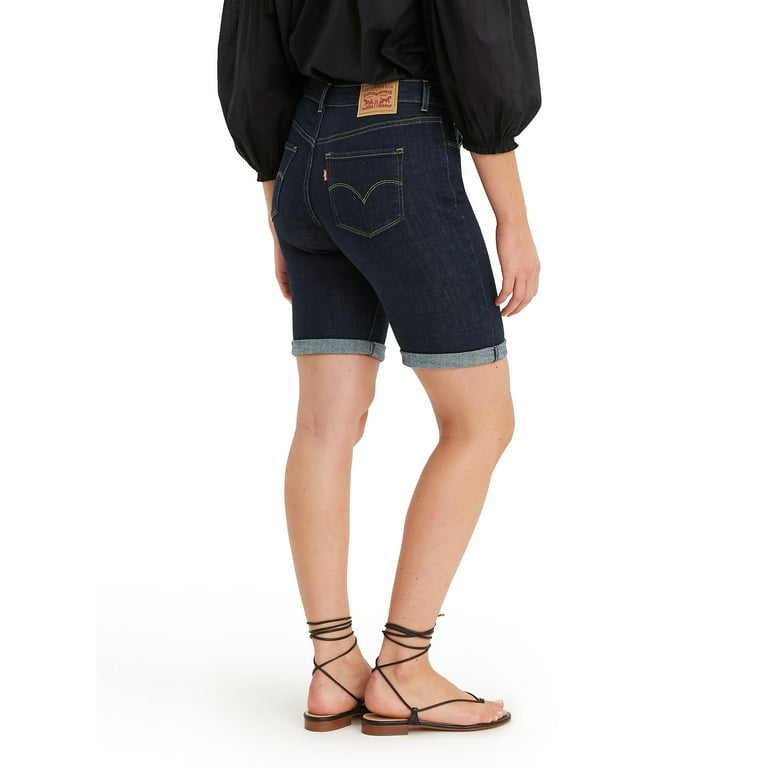 Women's levi's bermuda jean clearance shorts