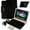 Black Case + Keyboard + Data Cable, variant on TPKJAM 10.1" Universal Tablet Keyboard Case, Detachable Wireless Keyboard, PU Leather Stand Cover for Android/iOS/Windows