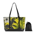 thumbnail image 7 of FORMRS Canvas Laptop Tote Bag for Women with 15.6" Computer Compartments Shoulder Handbag, Yellow Flowers, 7 of 7